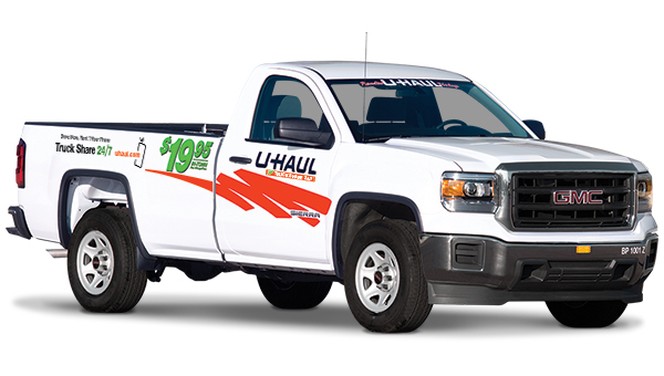 The pickups from U-Haul are a popular option for college students who are m...